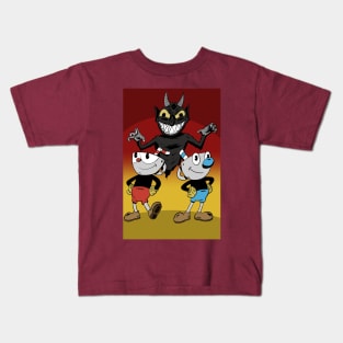 Cuphead and Mugman Kids T-Shirt